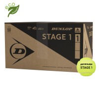 Lauko teniso kamuoliukai DUNLOP STAGE 1 72vnt..