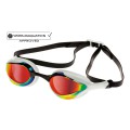 Plaukimo akiniai Competition AQUAFEEL Leader Mirrored 41011 10 white FINA