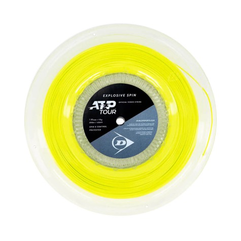 Stygos teniso raketei DUNLOP EXPLOSIVE SPIN ATP 16g/1.30mm 200m