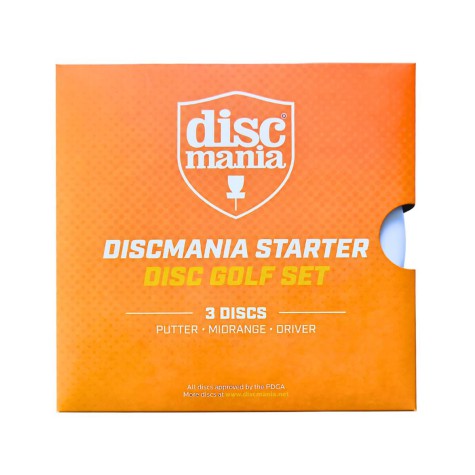 Diskgolfo diskų rinkinys DISCMANIA Starter, PDGA 3vnt