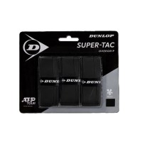 Teniso raketės virš. apvija DUNLOP SUPER TAC overgrip, black..