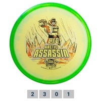Diskgolfo diskas DISCMANIA C-Line Metalflake Horizon P2x Arctic Assassin Challenge