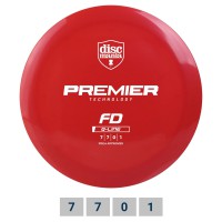 Diskgolfo diskas DISCMANIA Q-LINE PREMIER FD