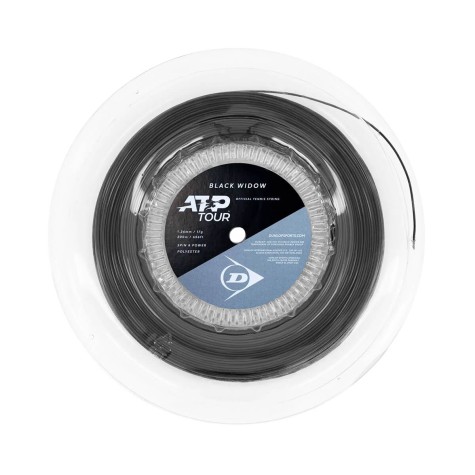 Stygos teniso raketei DUNLOP BLACK WIDOW ATP 17g/1.26mm 200m