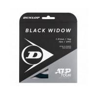 Stygos teniso raketei DUNLOP BLACK WIDOW 16g/1.26mm 12m..