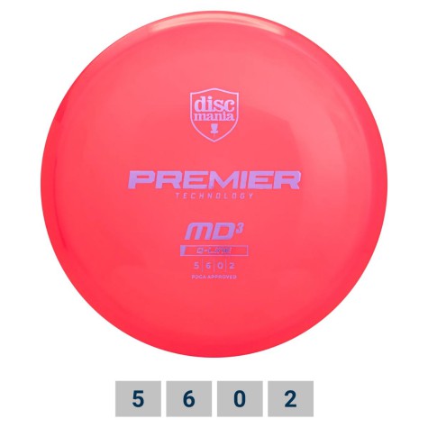Diskgolfo diskas Midrange Driver C-LINE GLOW HORIZON MD4 Eternal Void 2