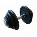 Surenkamas hantelis Prove 14kg metalas trauktas guma