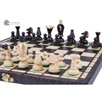 Nardai, šachmatai, šaškės King's Medium 360x180x50mm, karalius 60mm..