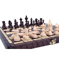 Nardai, šachmatai, šaškės Olympic Small  360x180x50mm, karalius 65mm..