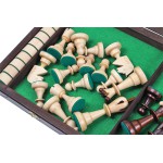 Šachmatai ir šaškės (Big) 500x250x60mm, karalius 100mm