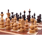 Šachmatai Debiut 500x250x60mm, karalius 120mm