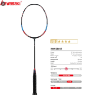 Profesionali badmintono raketė Kawasaki Honor S7 Red 3U..