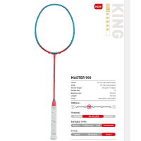 Profesionali badmintono raketė Kawasaki Master 900 3u..