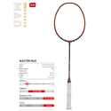 Profesionali badmintono raketė Kawasaki Mao green/orange