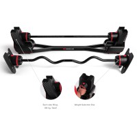 Reguliuojamo svorio tiesus ir lankstytas grifas BOWFLEX SelectTech 2080..