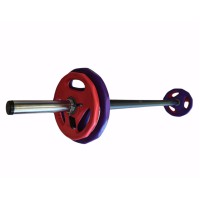 Body Pump rinkinys Prove 10kg (METALAS TRAUKTAS GUMA) (METALAS TRAUKTAS ..