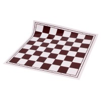 Šachmatų - šaškių vinilinė lenta 510x510mm..