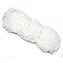 Laisvalaikio tinklinio tinklas PP3mm 9,5x1m (baltas su trosu)