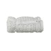 Lauko teniso tinklas PE2mm (baltas su trosu)
