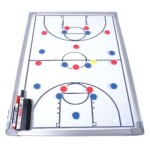 Krepšinio trenerio taktinė lenta 45x30cm