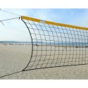 Paplūdimio teniso tinklas PE3mm 8,5x1m (įtempimo trosas)