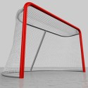 Ledo ritulio vartų tinklas PA/PES 3mm 1,92x1,22m (su apsauginiu tinklu)