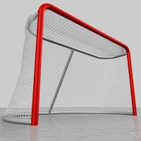 Ledo ritulio vartų tinklas PA/PES 3mm 1,92x1,22m (su apsauginiu tinklu)