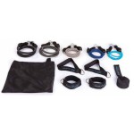 Profesionalus 5 skirtingų tamprumų gumų komplektas Amaya