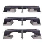 Aerobikos stepas trijų padėčių Prove PRO 98x38x15cm