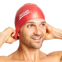 Plaukimo kepurė ZOGGS Silicone Cap Red..