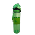 Gertuvė su šiaudeliu TAAN 750 ML (Green)