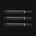  Smiginio strėlyčių koteliai Winmau Carbon Fibre Medium Black Dart Shaft