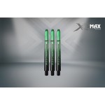 Smiginio strėlyčių koteliai XQ Max 41mm Green 3vnt  