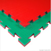 Tatamis XPE K20L 100x100x2cm (raudona/žalia)..