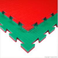 Tatamis XPE K20L 100x100x2cm (raudona/žalia)