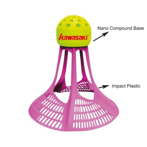 Badmintono skraidukai Kawasaki Airshuttle (3vnt./pak.)