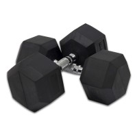 Šešiakampiai hanteliai Prove Hexagon 2x37,5 kg..