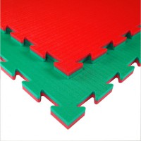 Tatamis Tatamix XPE 100x100x2cm žalia/raudona..