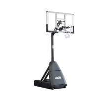 Mobilus krepšinio stovas Prove Smart 140x82 akrilo lenta (reg. aukštis 2..
