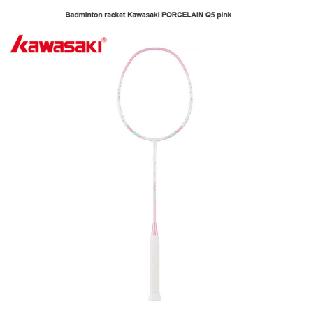 Badmintono raketė Porcelain Q5 SUSTYGUOTA