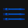 Smiginio strėlyčių koteliai Winmau Anodised Aluminium Medium Blue