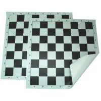 Šachmatų ir šaškių plastikinė lenta 430x430mm..