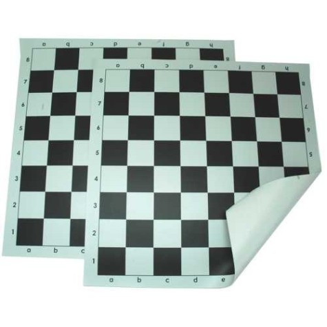 Šachmatų ir šaškių plastikinė lenta 430x430mm