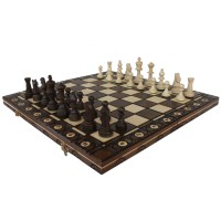 Šachmatai Consul 490mm x 245cm x 50mm, Karalius 80mm..