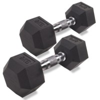 Šešiakampis hantelis Prove Hexagon 8kg (1vnt)..