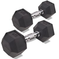 Šešiakampis hantelis Prove Hexagon 9kg (1vnt)..