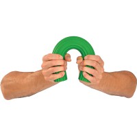 Riešo ir rankų treniruoklis Moves Flex Bar 31x4,5cm-Green (Heavy)..