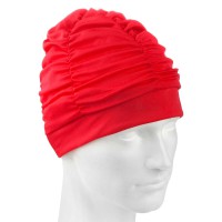 Plaukimo kepurė Mad Wave Lux Shower Red