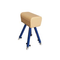 Gimnastikos ožys metalinėmis kojomis (sintetinė oda) 90-140cm..