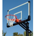 Įbetonuojamas krepšinio stovas Prime (lenta grūdinto stiklo 9mm 140x90 cm)